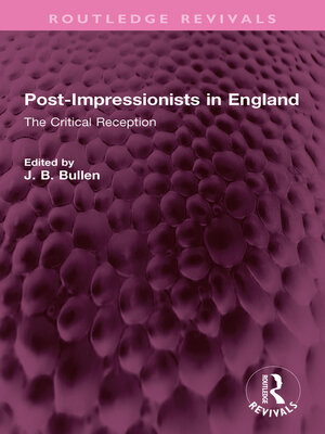 cover image of Post-Impressionists in England
